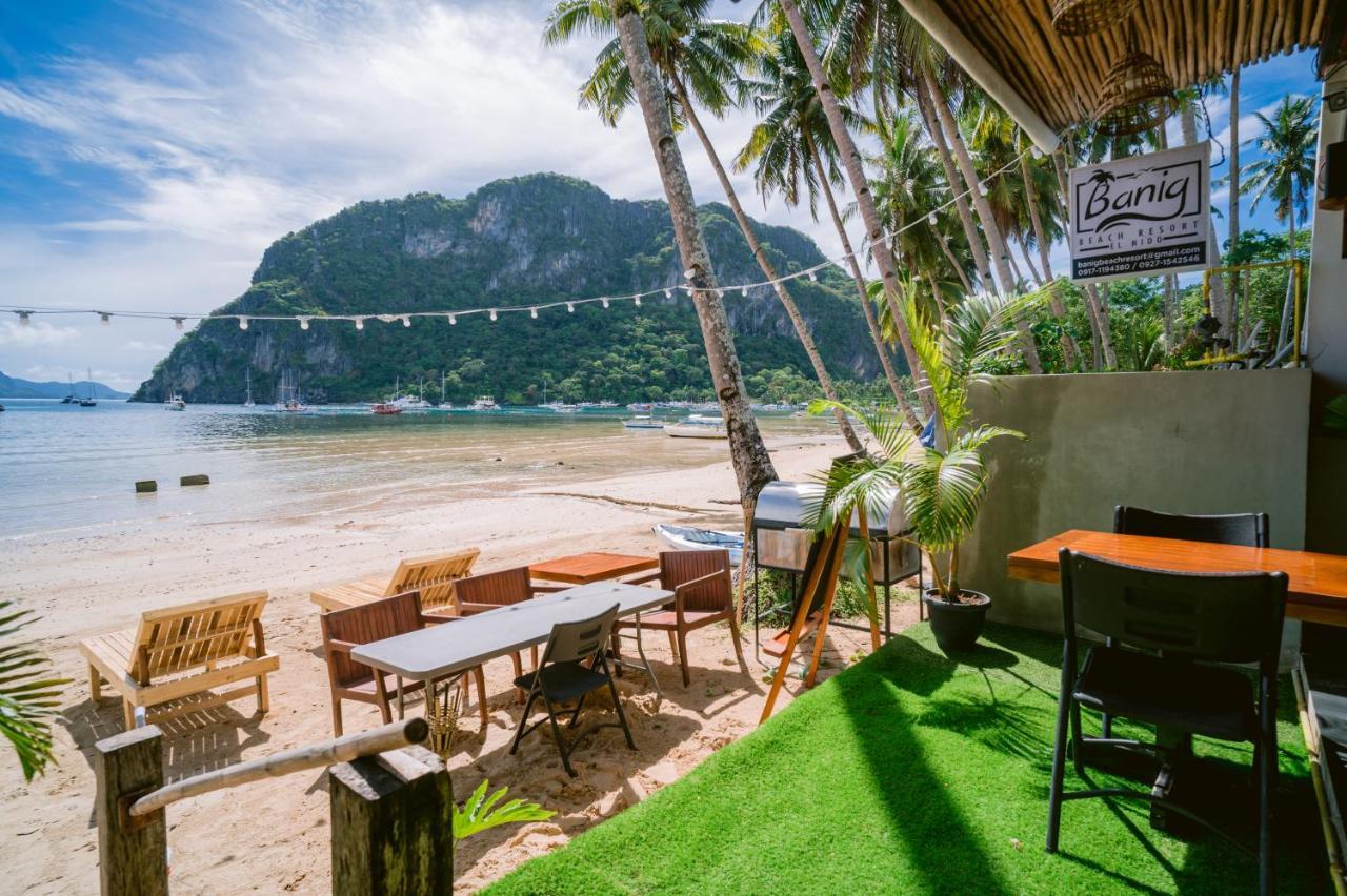 Banig Beach Resort El Nido Kültér fotó